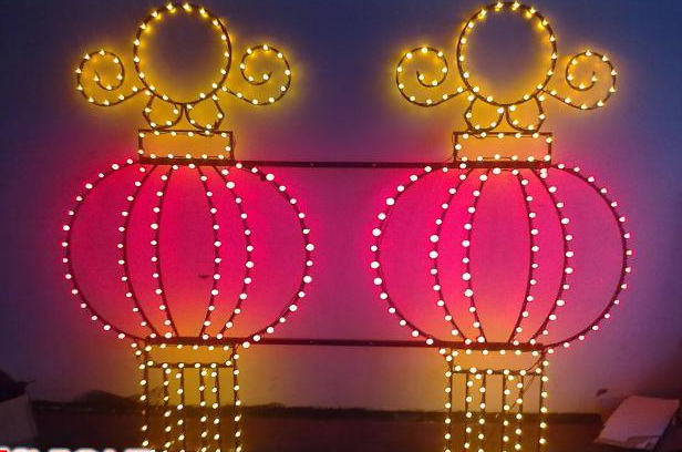 专业生产LED3D雪人造型灯-圣诞老人-3d动物