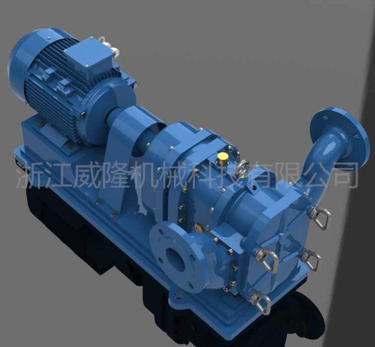 浙转子泵厂家直销XHB旋转活塞泵高流量高扬程高自吸凸轮转子泵乳化泵