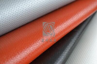 防火丙烯酸涂层玻纤布， 焊接防火玻纤布