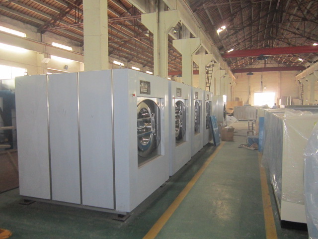通洋牌100公斤工业洗衣机，全自动洗脱两用机生产厂家