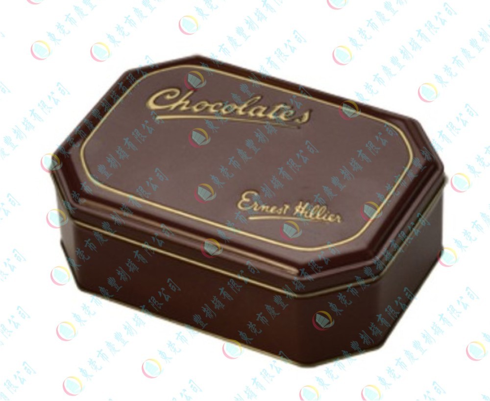 八角形朱古力盒,送礼巧克力包装盒,促销巧克力铁盒
