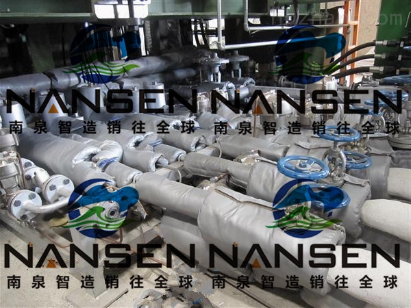 Nansen供应硫化机保温隔热套硫化机可拆卸式柔性绝热节能环