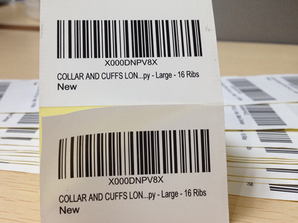 深圳厂家定制透明底黑字标签 警示标签 产品说明书印刷