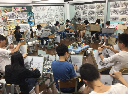 上海杨浦区美术培训-无形画室