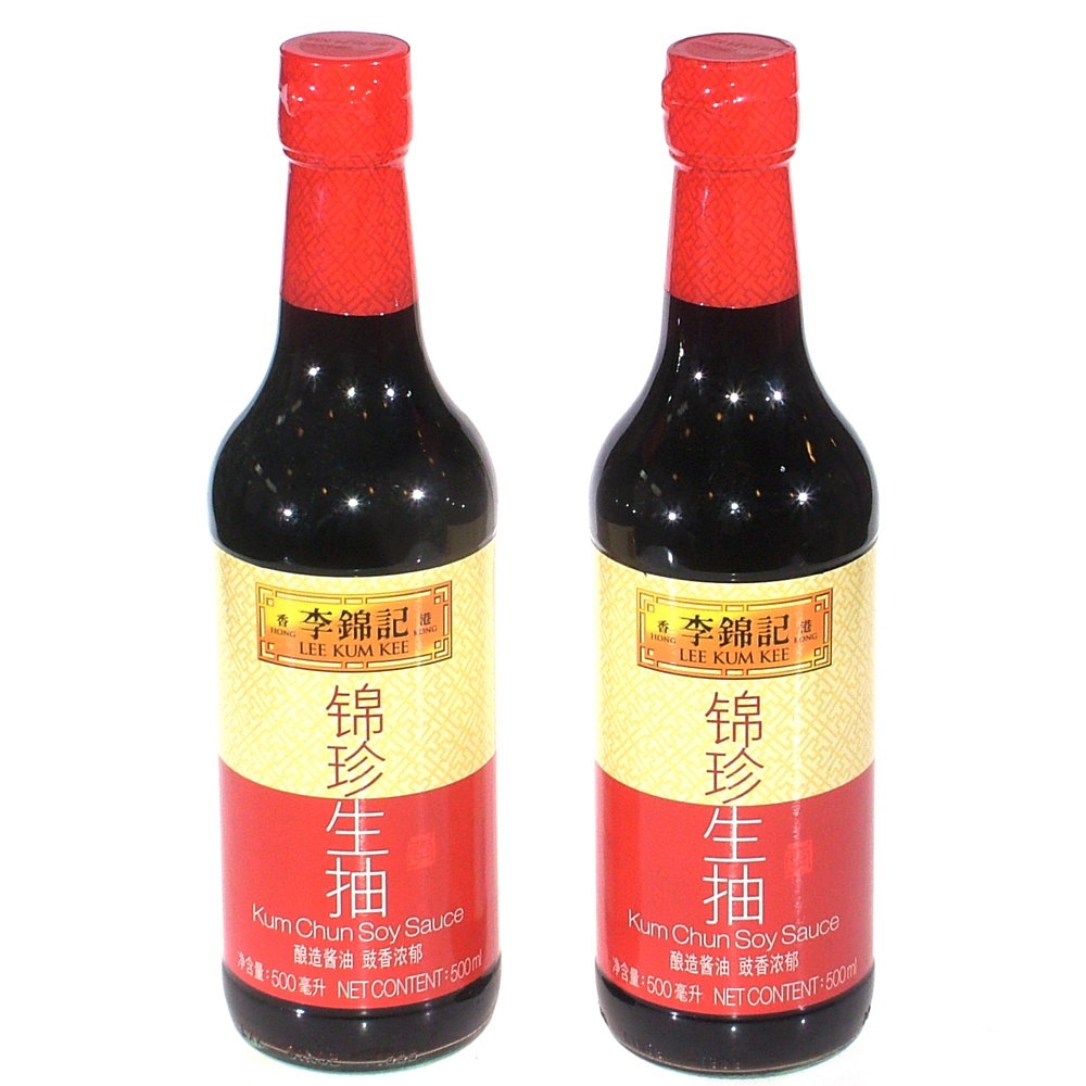 浙江代理直销李锦记金标生抽500ml