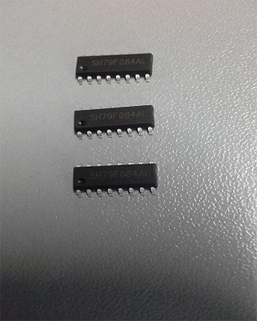 一级代理批发中颖SH79F084A单片机集成电路IC芯片MCU解密