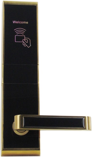 智能刷卡电子门锁生产基地 8032-J高档智能刷卡式门锁