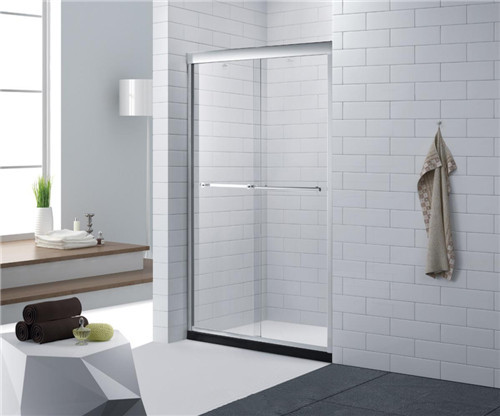 埃帝利淋浴房 厂价直销 不锈钢吊轮淋浴一字型屏风 AG-2020
