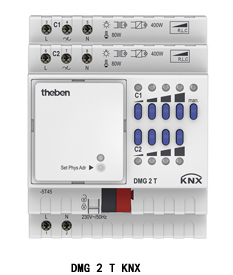 泰邦KNX智能系统2-6路调光执行模块DMG2T