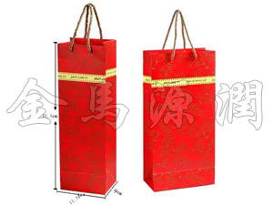 红色金边纸质红酒袋 酒盒，酒具，皮盒，木盒，木箱，北京现货，特价酒盒，红酒包装，酒盒，酒具，酒架，金马，红酒包装，酒盒设计，PU盒