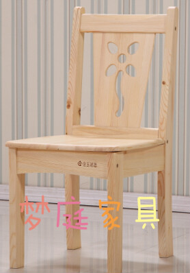 苏州家具厂定制/定做松木餐椅 实木学生椅