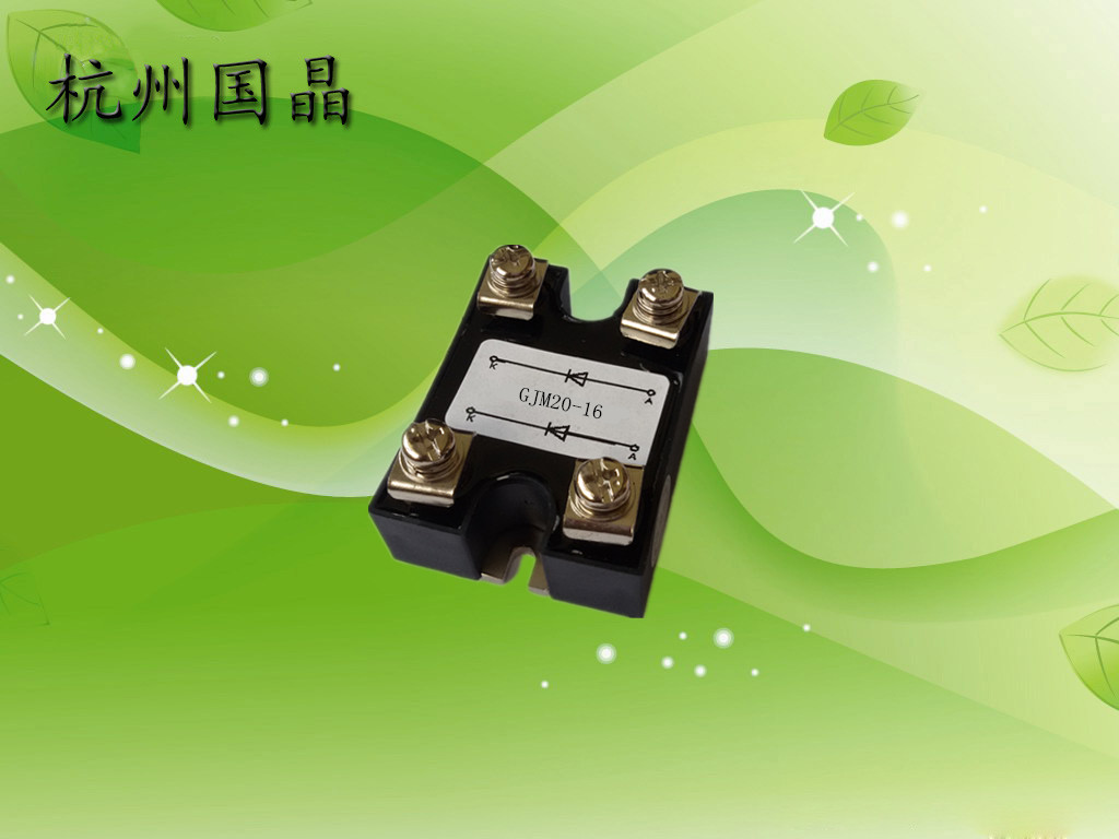 厂家直销杭州国晶GJM20-16双路独立光伏防反二极管模块