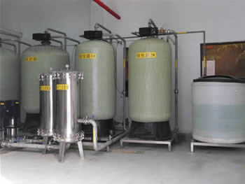 宾馆软化水处理设备_离子交换软水装置