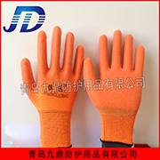 厂家批发耐油耐酸实用十三针彩纱黄纱红PVC发泡浸胶劳保防护手套