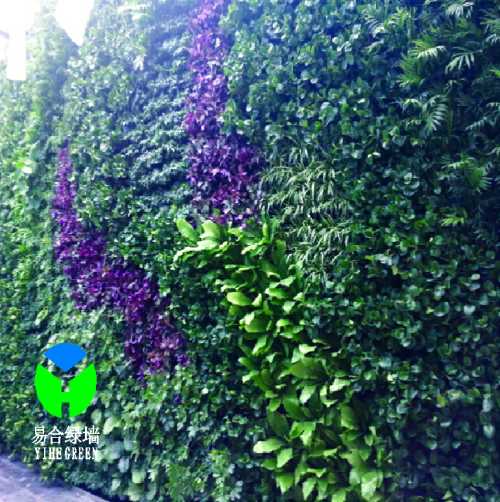 易合环境///立体植物墙设计_天津植物墙技术