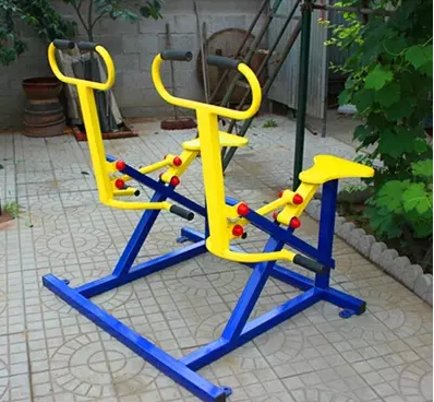 两联双人健骑机骑马机小区公园路径户外公园广场室外健身器材