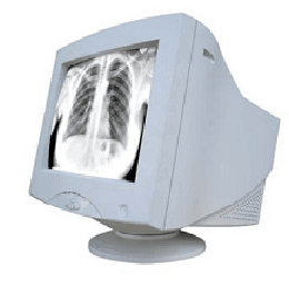 供应魔言17寸CRT工业X光机显示器