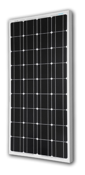 130W高效单晶太阳能电池板太阳能路灯组件