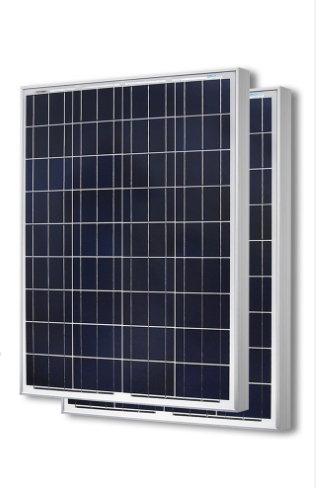 50W高转换率多晶A级组件太阳能路灯电池板