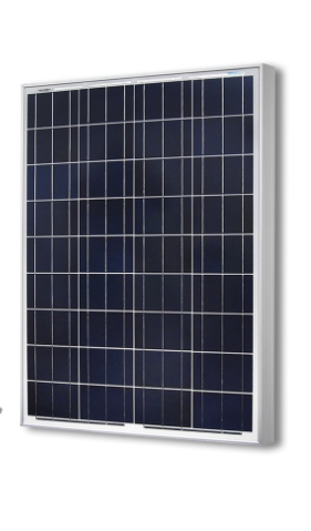 40W高转换率多晶A级组件太阳能路灯电池板