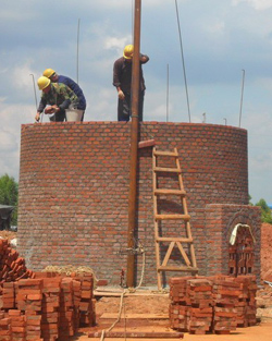 江苏砖烟囱新建价格砖烟囱新建施工