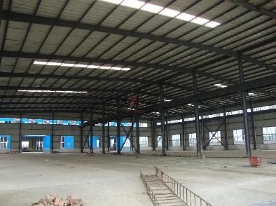 供宁夏钢结构厂房和中卫钢结构房屋施工