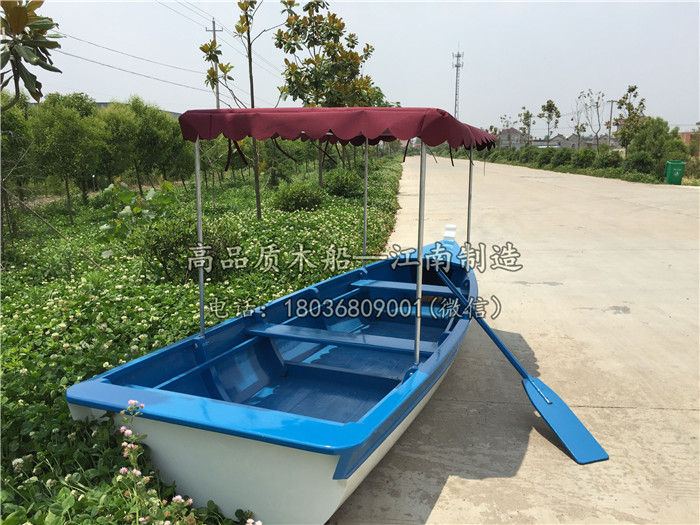 江南2015夏季新款直销欧式木船 手划船 观光木船 木质游船 木船