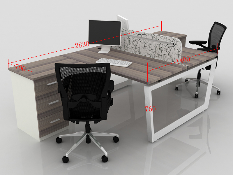 西安办公桌 西安组合办公桌-OD-T2-2814