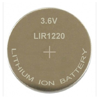 3.6V可充电纽扣电池 LIR1220电池