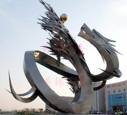 佛山美锦不锈钢雕塑艺术制作厂家直销优惠活动！