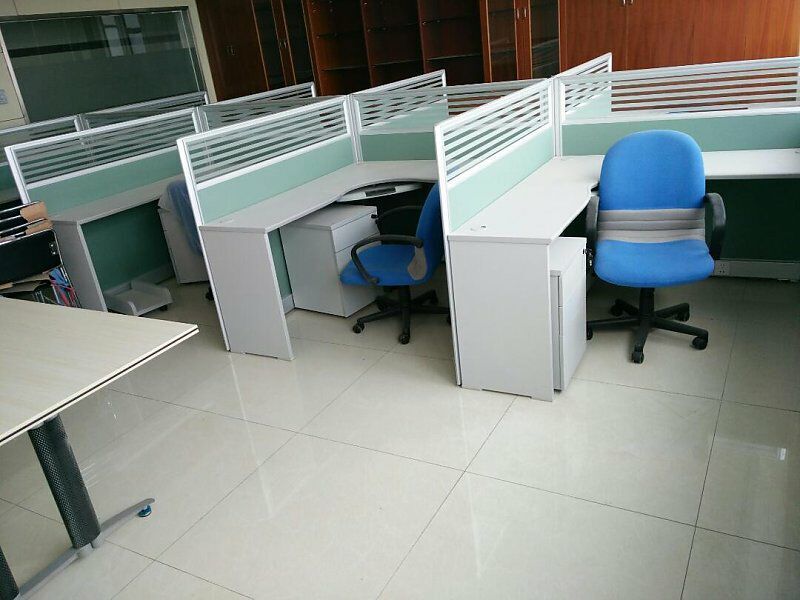 安徽合肥办公室隔断屏风桌，合肥厂家直销隔断式办公桌