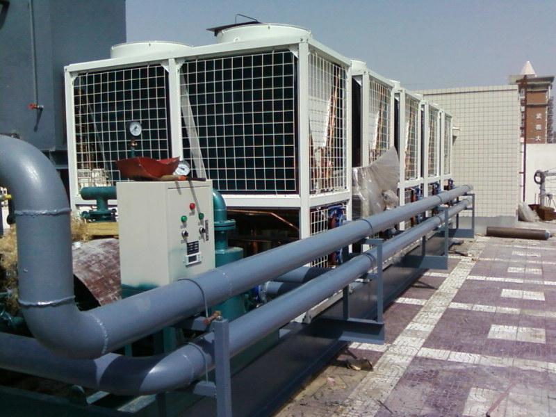庆阳空气源热泵地暖项目