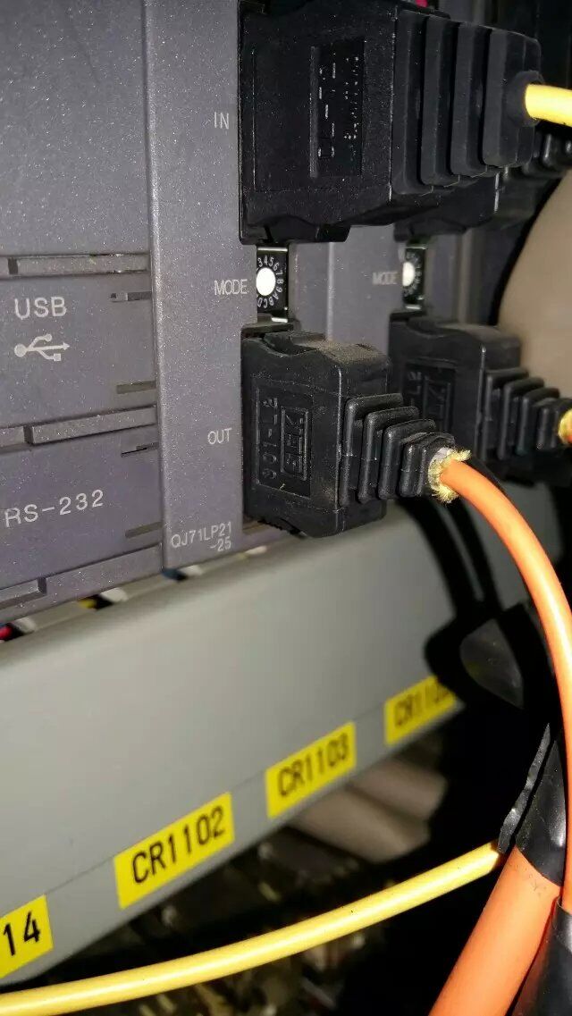 CA7103光纤连接器QJ72LP25-25模块用光纤线CA7103