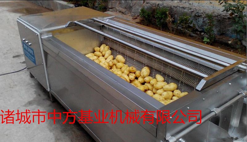 优质土豆去皮清洗机，厂家直销
