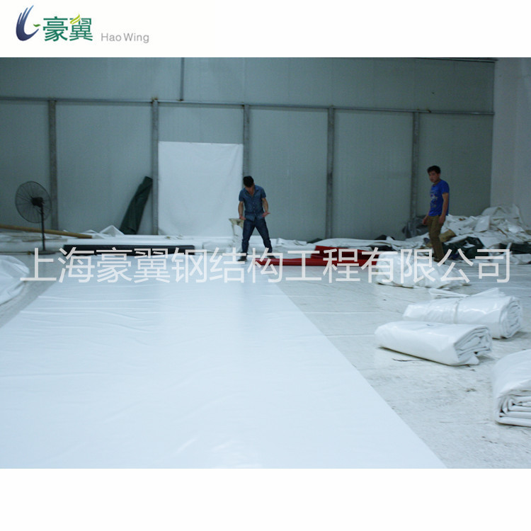 上海豪翼公司专业的膜材批发厂家 pvc pvdf 进口国产