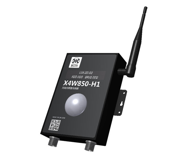 供应鑫芯物联无线光照度传感器X4W850-H1型