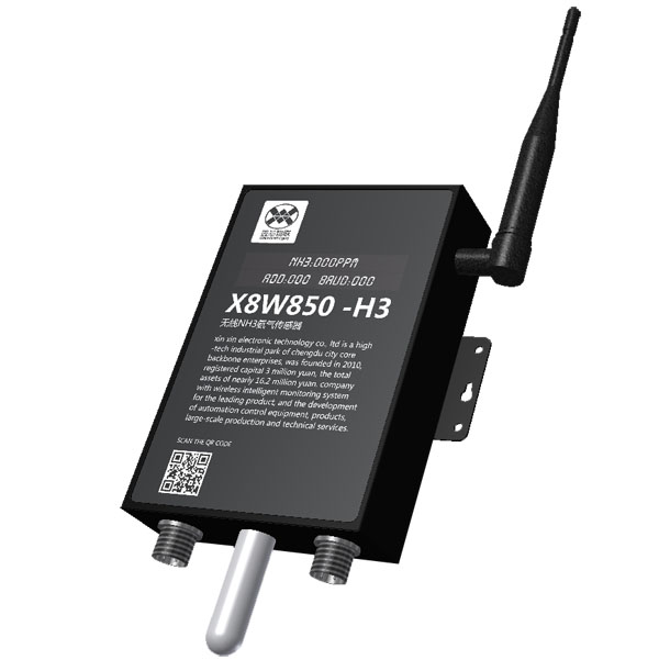 供应鑫芯物联无线NH3氨气传感器X8W850-H3型