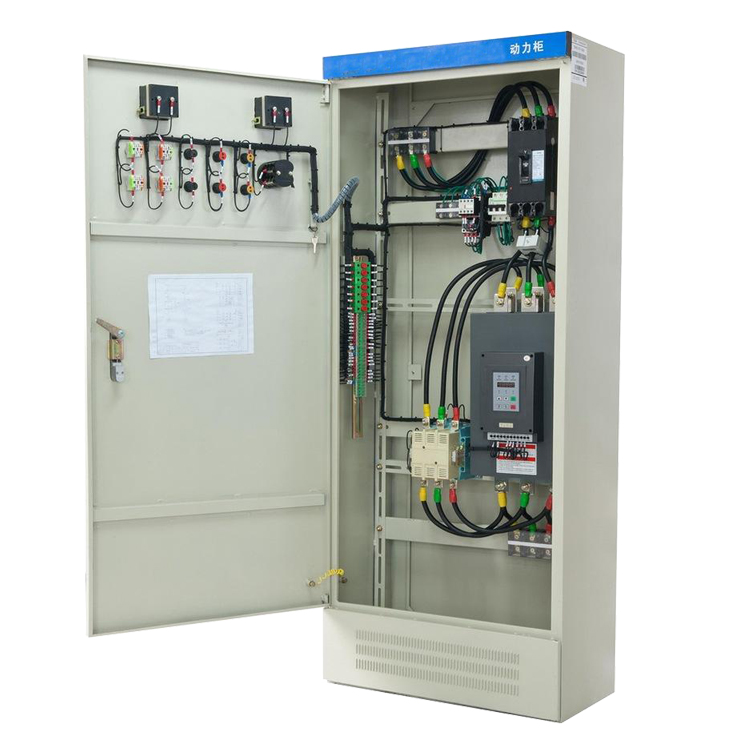 变频器启动控制柜OEM成套低压电气自动化控制柜柜落地式GGD配电柜