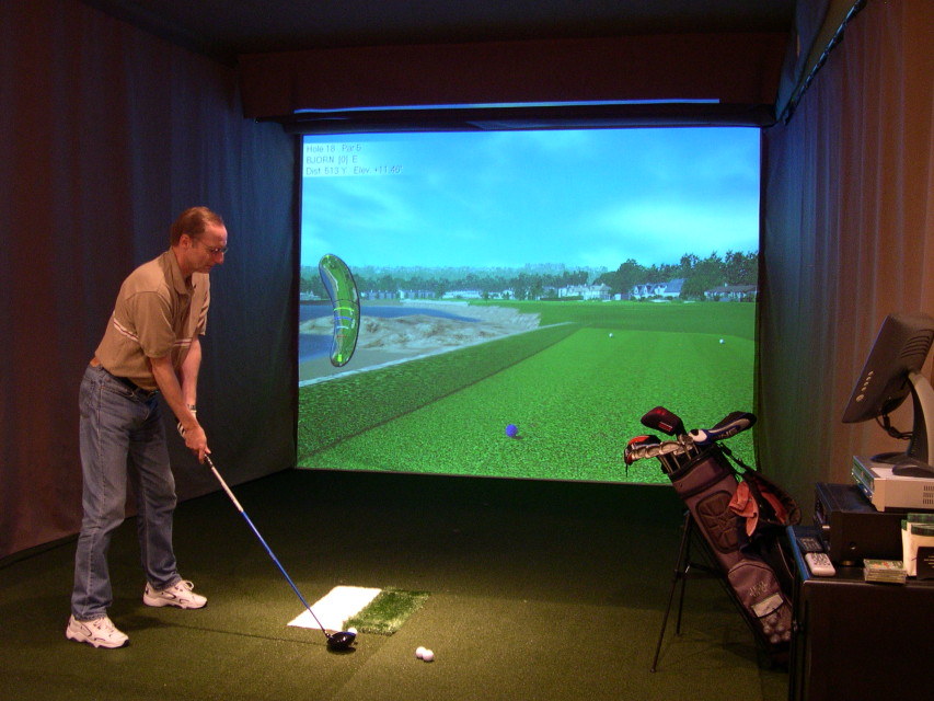 上海Victor室内高尔夫 室内高尔夫的价格，室内高尔夫尺寸