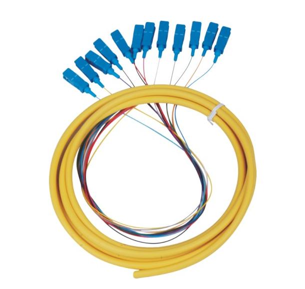 单模光纤尾纤 SC-12-SM光纤尾纤 厂家直销尾纤