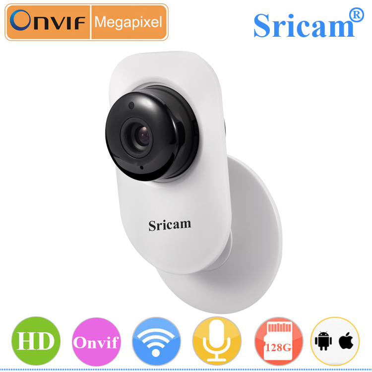 sricam 720P高清卡片网络摄像头wifi监控摄像机 无线摄像头