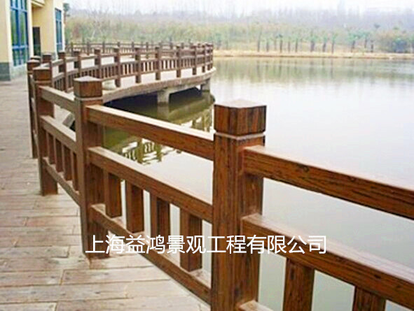品质高价格低 仿木栏杆，水泥仿木栏杆，浙江慈溪
