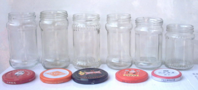 徐州玻璃瓶生产厂家长期直销高白料玻璃果酱瓶配盖子