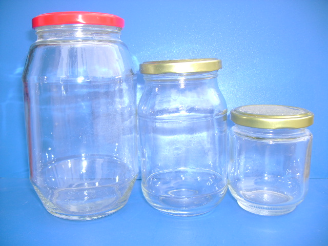 玻璃瓶定制厂家长期直销高白料玻璃果酱瓶配盖子