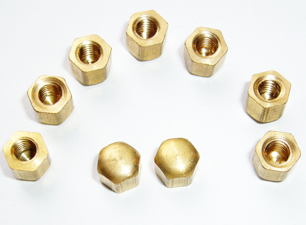 供应盲孔铜螺母、压花铜螺母、嵌件铜螺母
