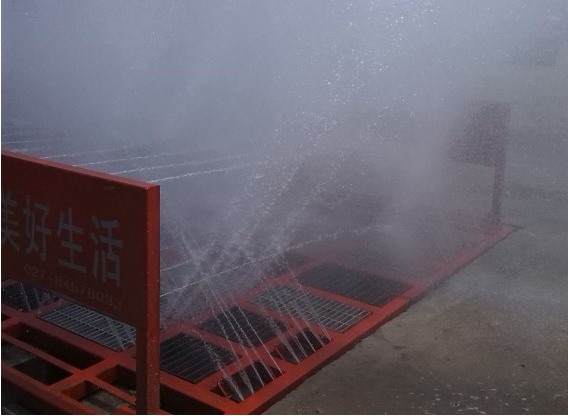 浙江杭州建筑工地车辆自动洗车机器高压水枪定制版
