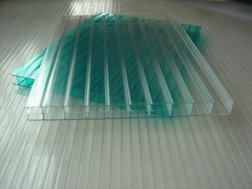 济宁PC阻燃性阳光板 50微米UV防紫外线涂层