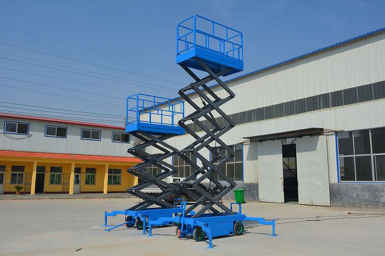 厂家供应内蒙古1-2吨6米液压货梯升降平台