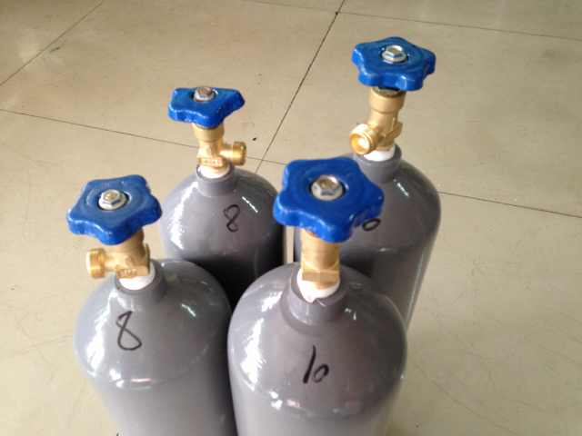 小型便携式气瓶 氩气瓶小气瓶8L 10L 12L 14L 气瓶配件