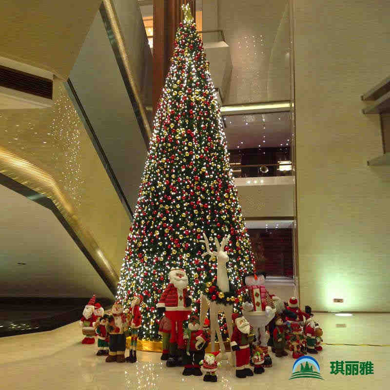 供应酒店圣诞树大型圣诞树定制安装